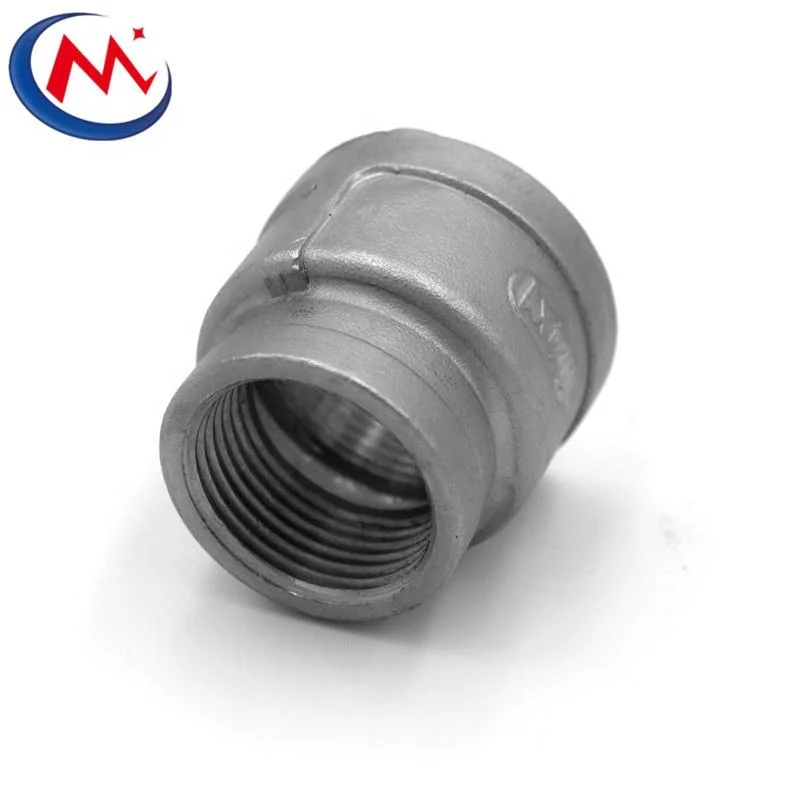 150lb NPT Bsp Female Thread Stainless Steel 304 316 Reducing Socket Reducing Coupling